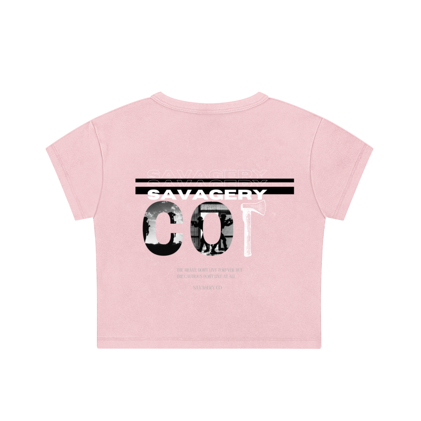 Snow Washed Crop Top