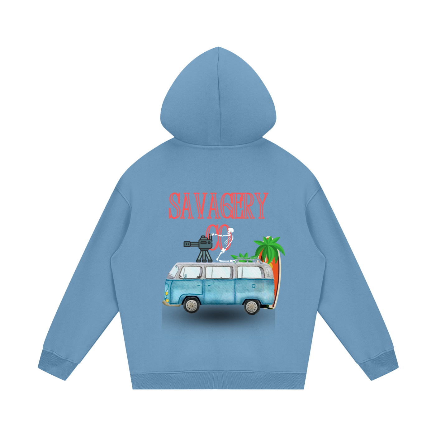 Streetwear Unisex Fleece Hoodie