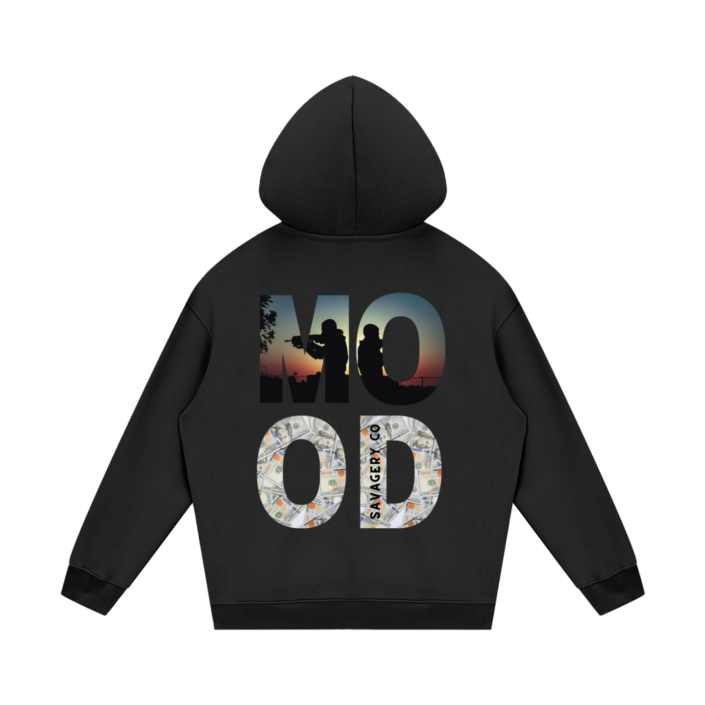 Streetwear Unisex Fleece Hoodie