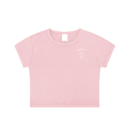 Snow Washed Crop Top