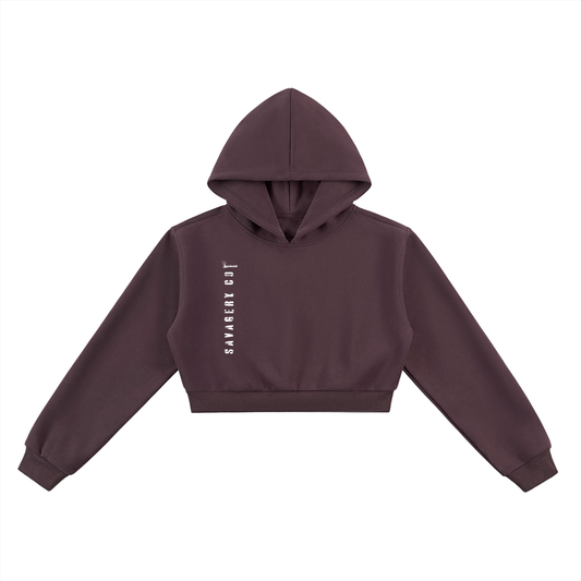 Essential Cropped Hoodie